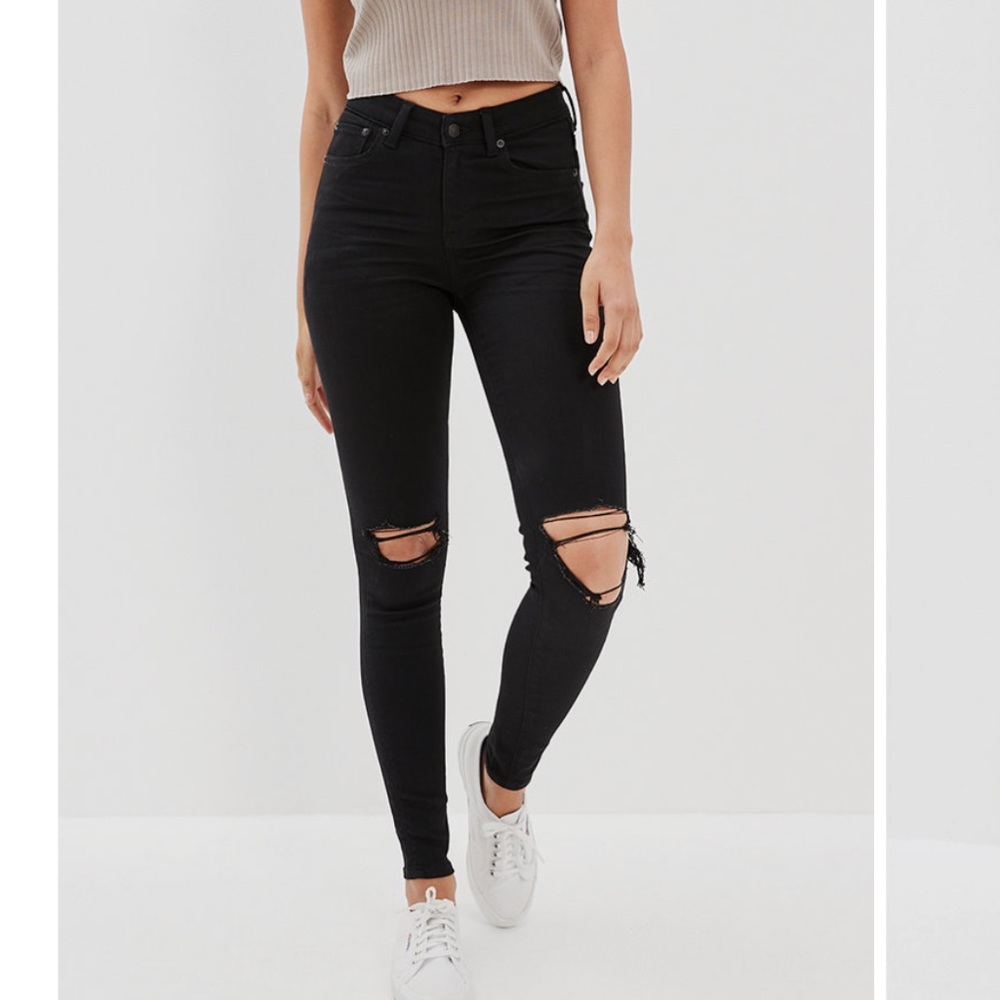 AE High Rise Jeggings